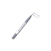 Harms Trabeculotome, Right, 9mm Long Pointed Tips, 3mm Spread, Round Knurled Handle, Polished Finish, Overall Length 1-3/4"(46mm) E0421 R,K7-1000,5273E,K7-1000,AE-1631,E0421 R